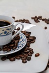 coffee, cup, cappuccino, drink, coffee cup, ceramic mug, caffeine, breakfast, espresso, tableware, still life